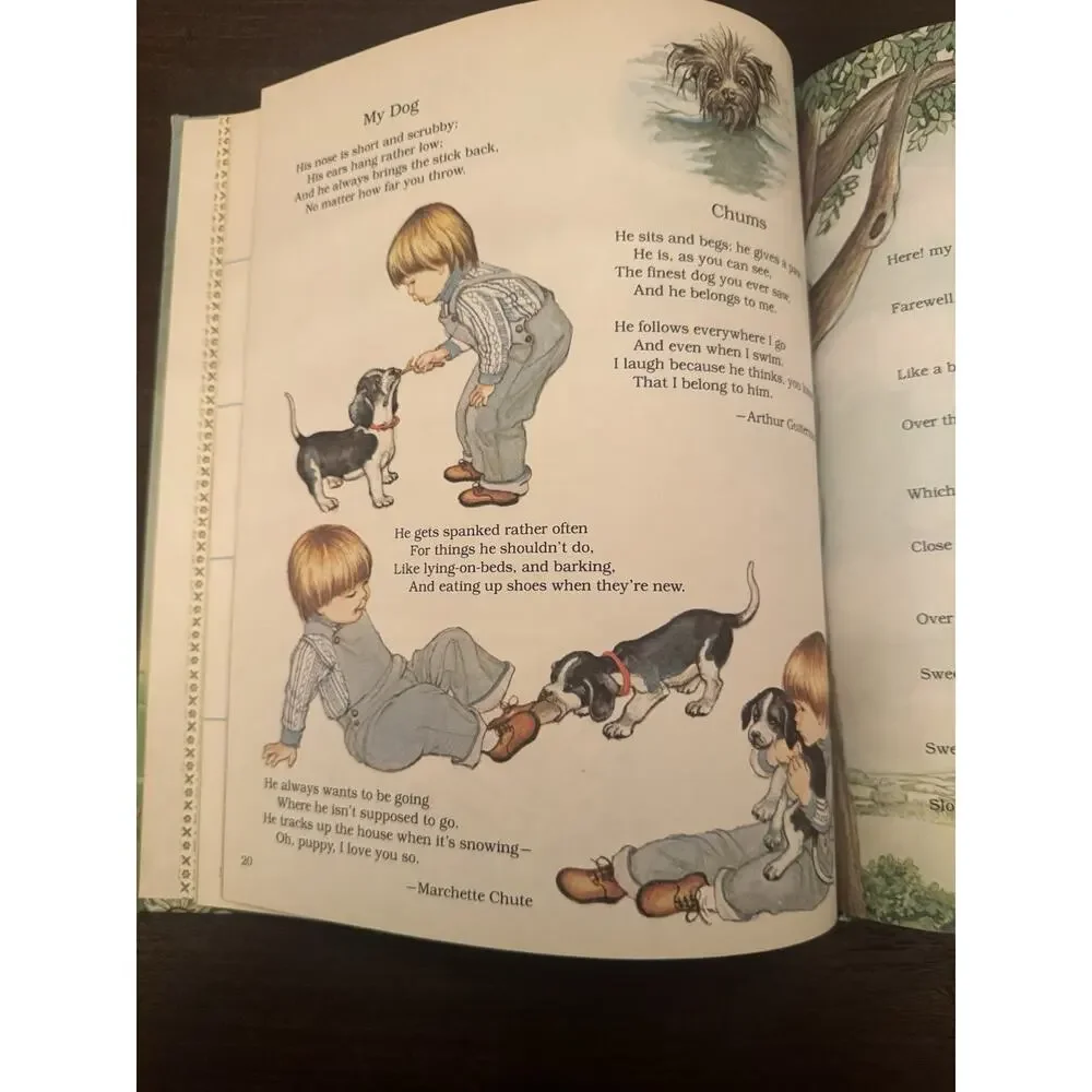 Poems to Read to the Very Young Josette Frank & Eloise Wilkin 1982 Hardback VTG